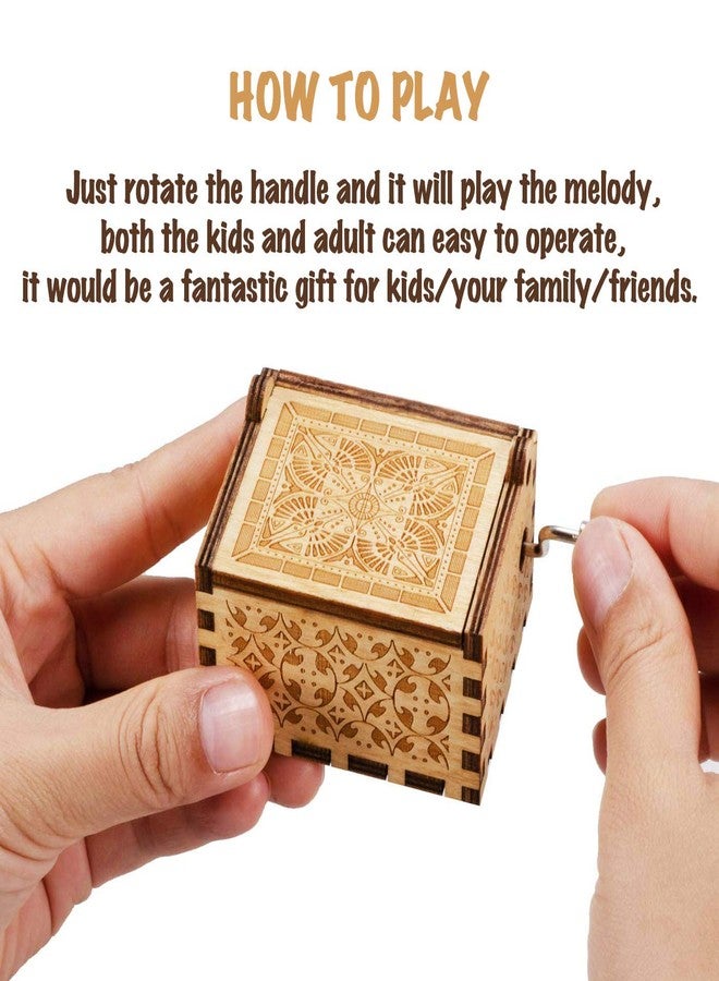 ukebobo Wooden Music Box - Jesus Loves Me Music Box, Gifts for Christian, Woman, Kids - 1 Set(06) - Image 4